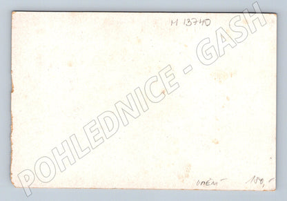 Pohlednice mytologická postava s flétnou (M13740)