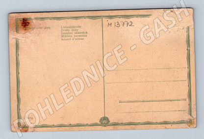 Pohlednice Liebesakkorde hudební motiv (M13772)