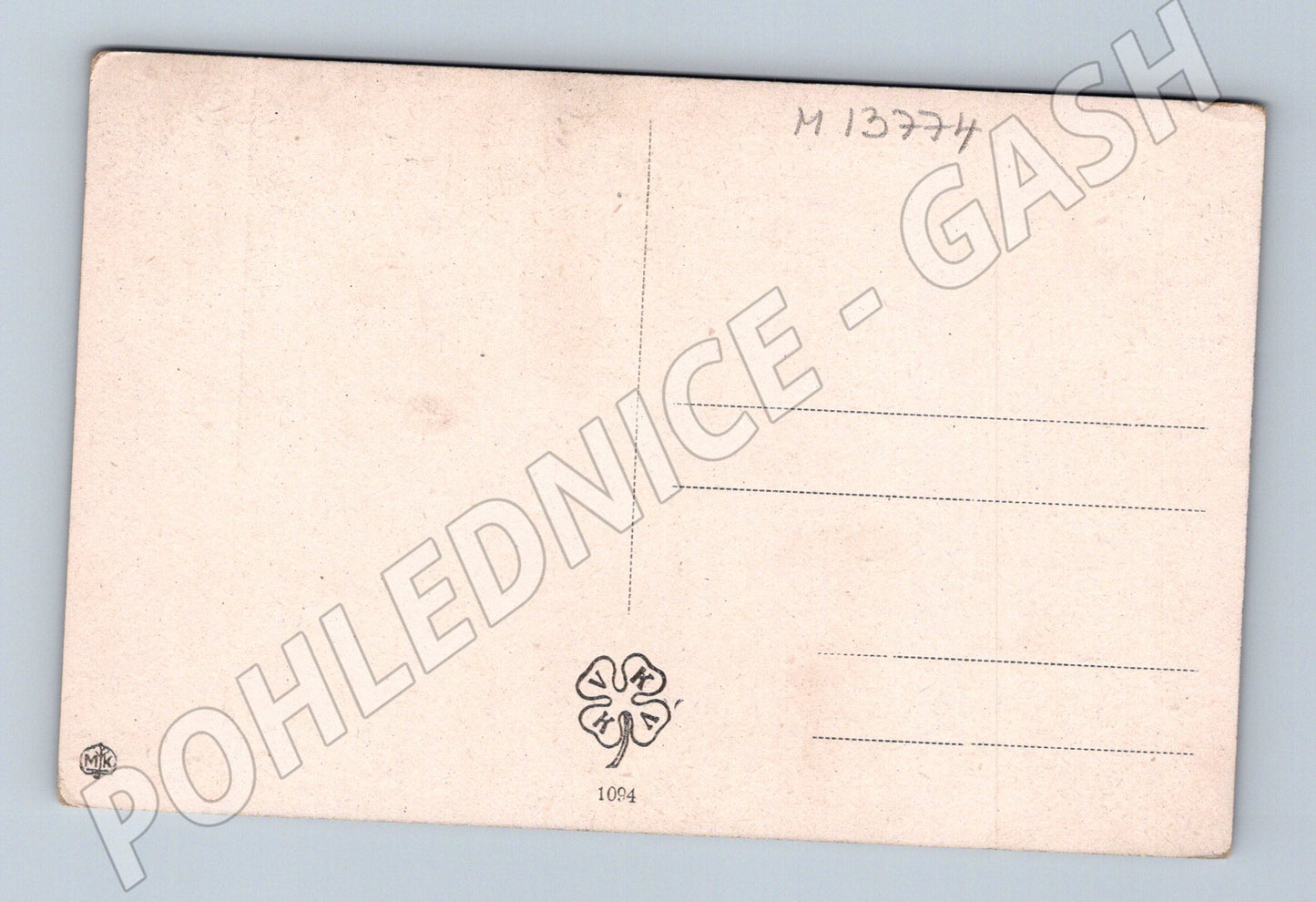 Pohlednice Milostná píseň (M13774)
