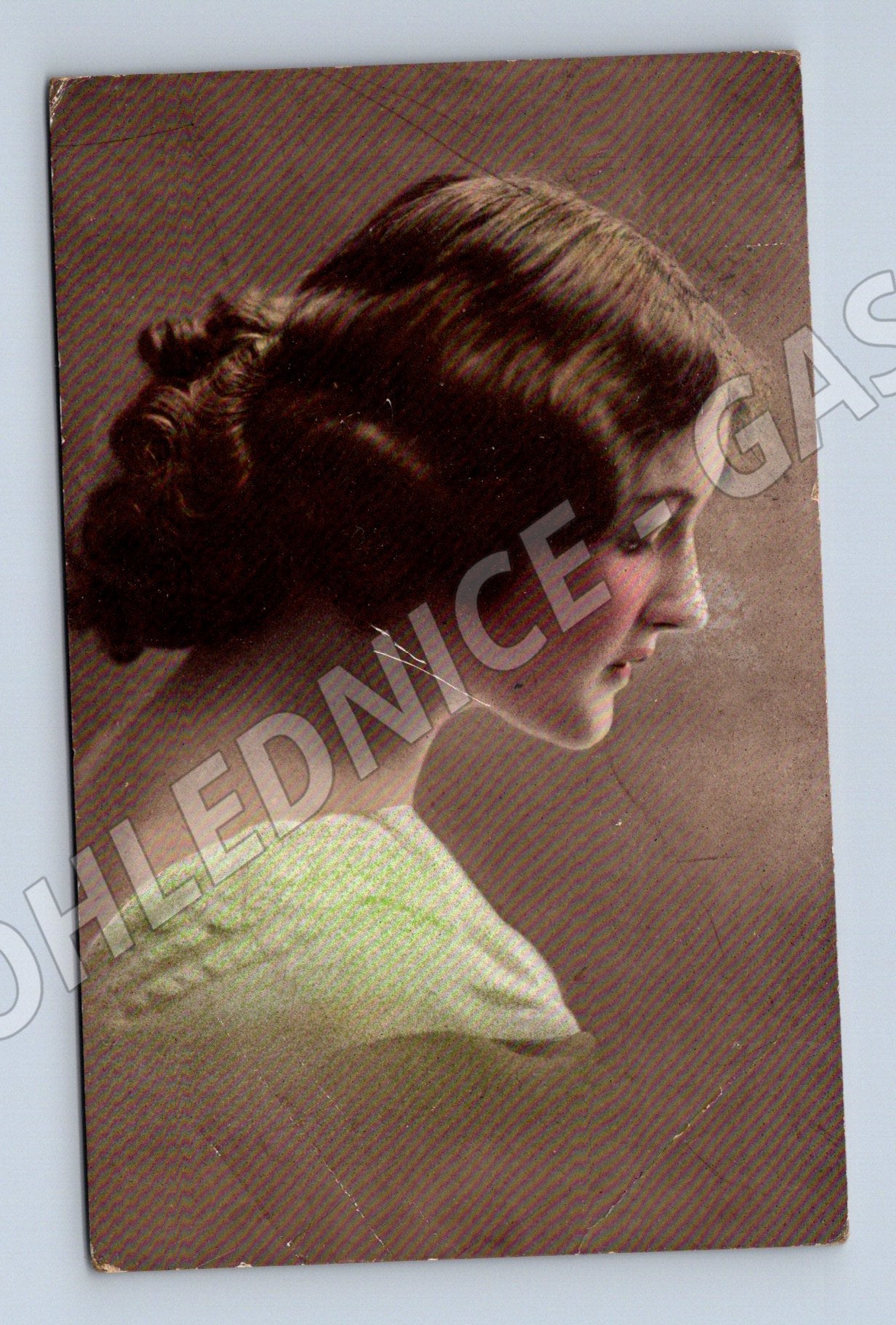 Pohlednice Portrét ženy, odesláno 1916 (M13792)