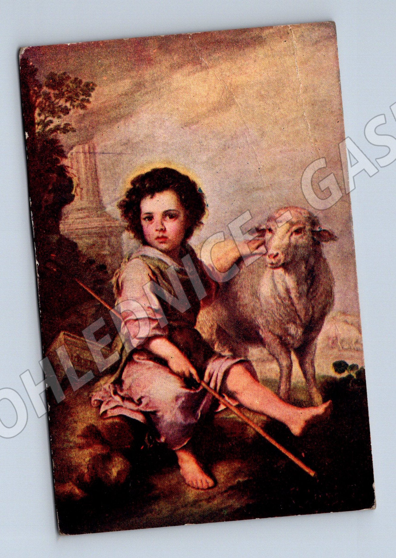 Pohlednice Dobrý pastýř Murillo (M13794)