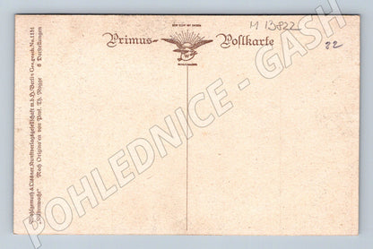 Pohlednice plachetnice na moři za svitu měsíce (M13822)