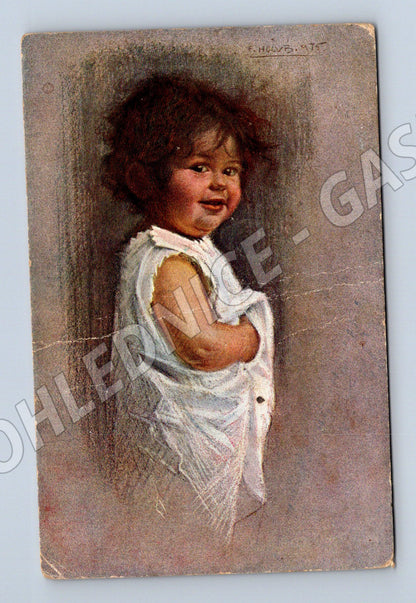 Pohlednice Dítě E. Holub 1897 (M13824)