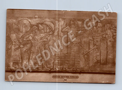 Pohlednice SIÈGE D'UNE VILLE 88 – historický reliéf (M13842)