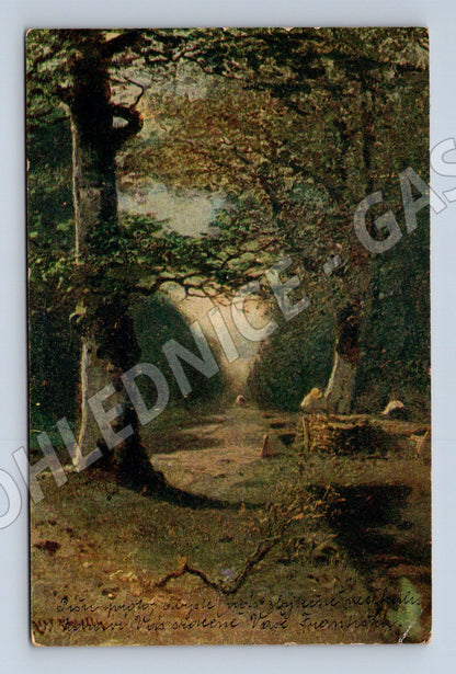 Pohlednice česká krajina poštou prošlá 1922 (M13853)