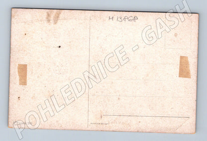 Pohlednice romantická krajina jezero a vila Serie 249 (M13868)