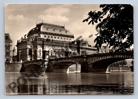 Pohlednice Praha Národní divadlo 1966 (M139)
