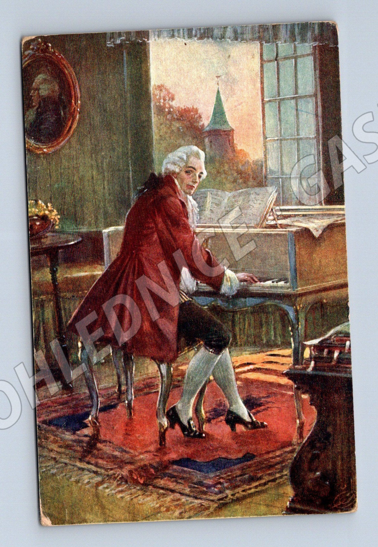 Pohlednice Mozartovy akordy RU 1907 (M13908)