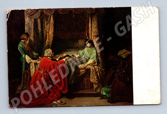 Pohlednice Hungertod des Gaston de Foix Jaquand (M13917)