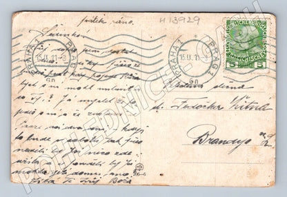 Pohlednice První mrzutosti dětský motiv 1911 (M13929)