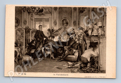 Pohlednice In Feindesland – A. v. Werner (M13943)