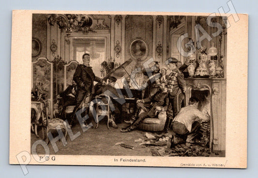 Pohlednice In Feindesland – A. v. Werner (M13943)
