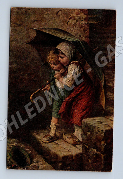 Pohlednice Kaulbach – Vom Regen in die Traufe (M13953)