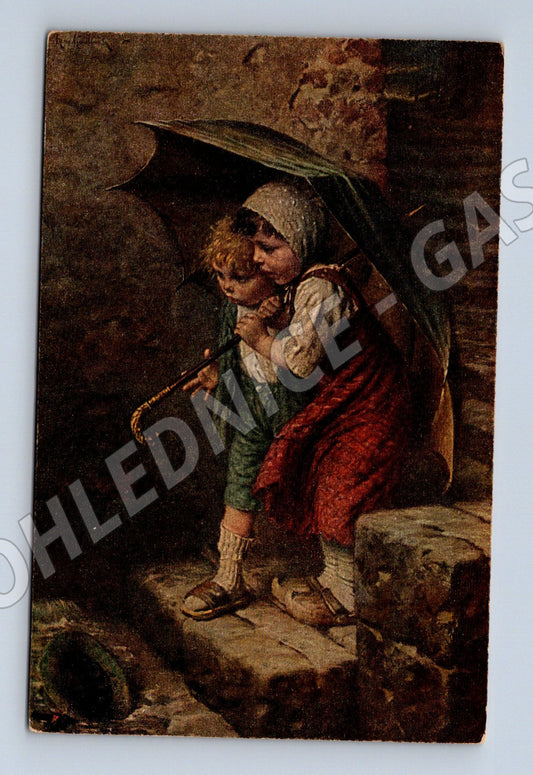 Pohlednice Kaulbach – Vom Regen in die Traufe (M13953)