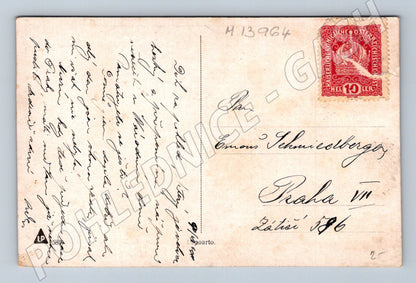Pohlednice Píseň lásky – galantní scéna, RU (M13964)
