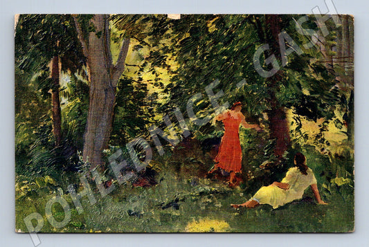 Pohlednice František Hladík – Lesní idyla 1938 (M13983)
