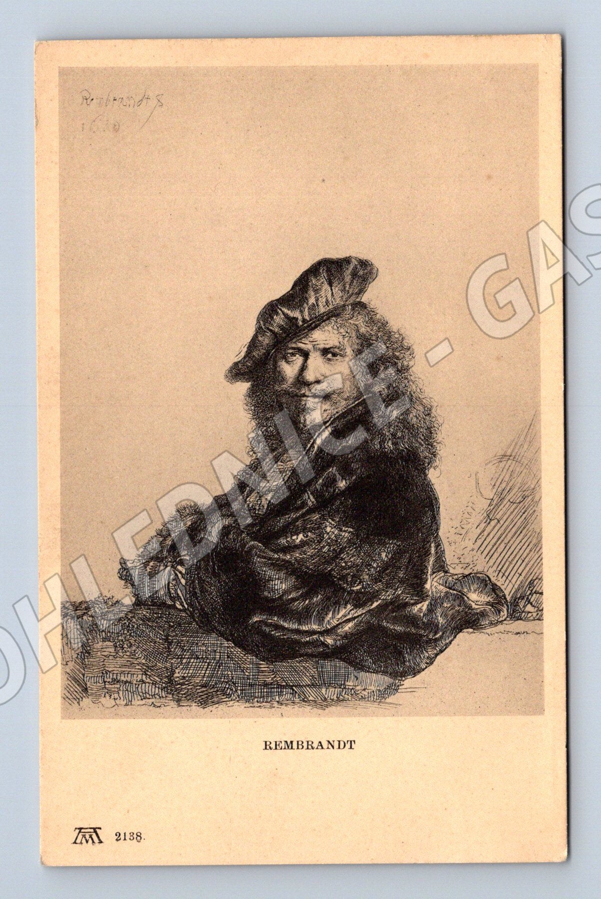 Pohlednice Rembrandt Ackermann (M13994)