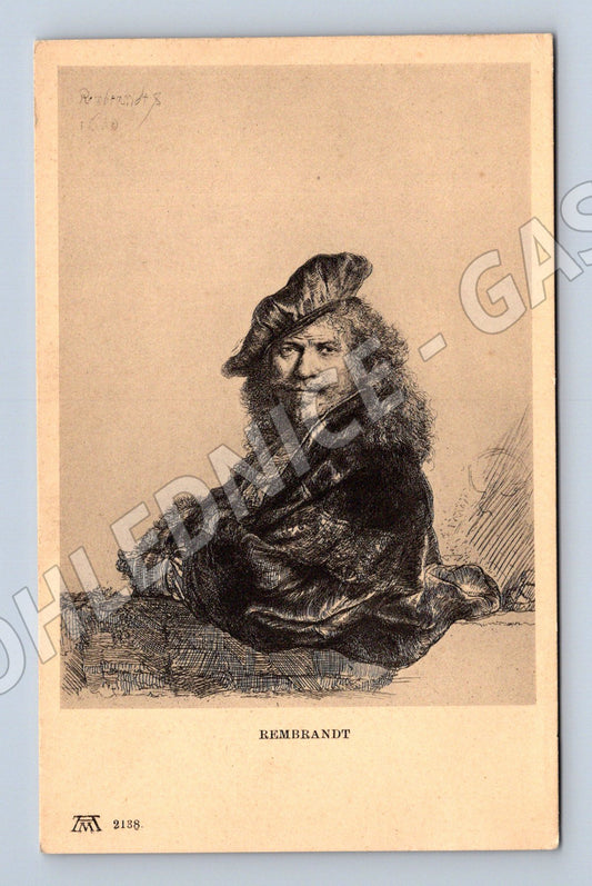 Pohlednice Rembrandt Ackermann (M13994)