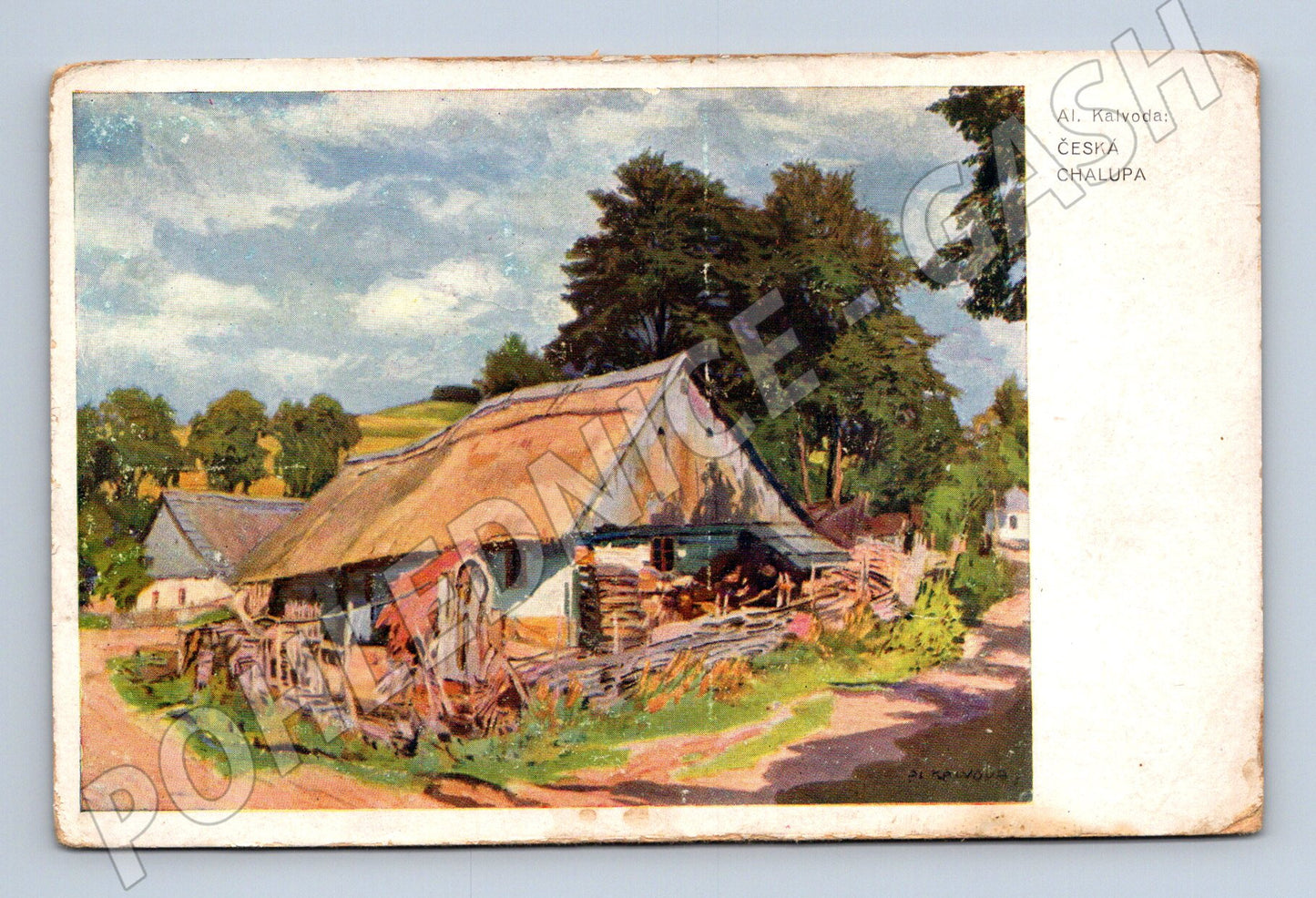 Pohlednice Česká chalupa Minerva Praha (M13997)