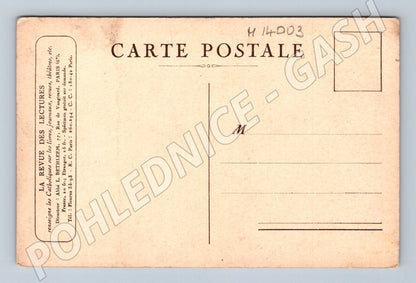 Pohlednice La Leçon de Lecture – francouzská, malířství (M14003)