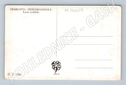 Pohlednice Charlotta Piepenhagenová – Lesní potůček (M14009)
