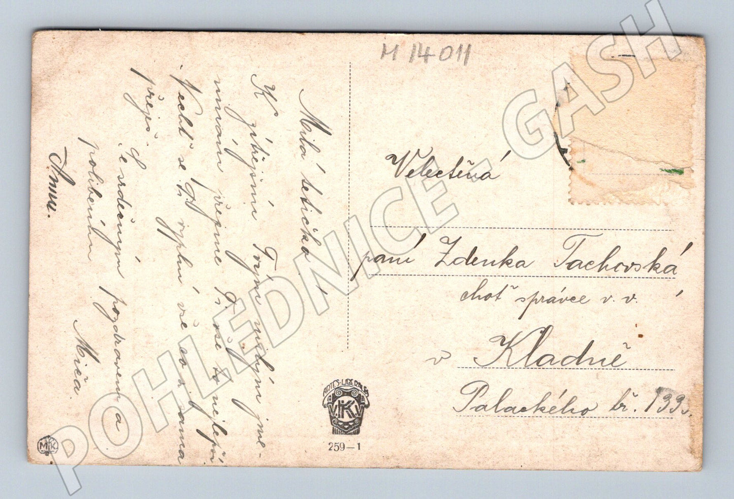 Pohlednice Mlýn v Krkonoších – V. Tršek (M14011)