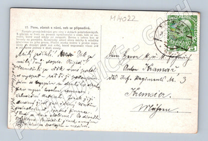 Pohlednice Pobělohorští exulanti – historický motiv (M14022)