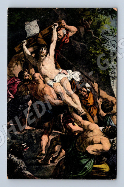 Pohlednice Rubens – Ukřižování Krista (M14027)