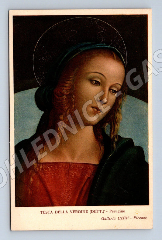 Pohlednice Perugino – Testa della Vergine (M14034)