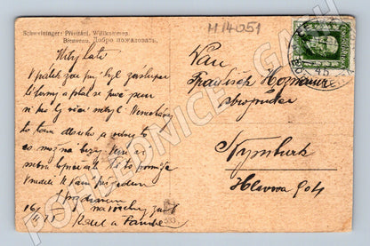 Pohlednice Společenský výjev – historická (M14051)