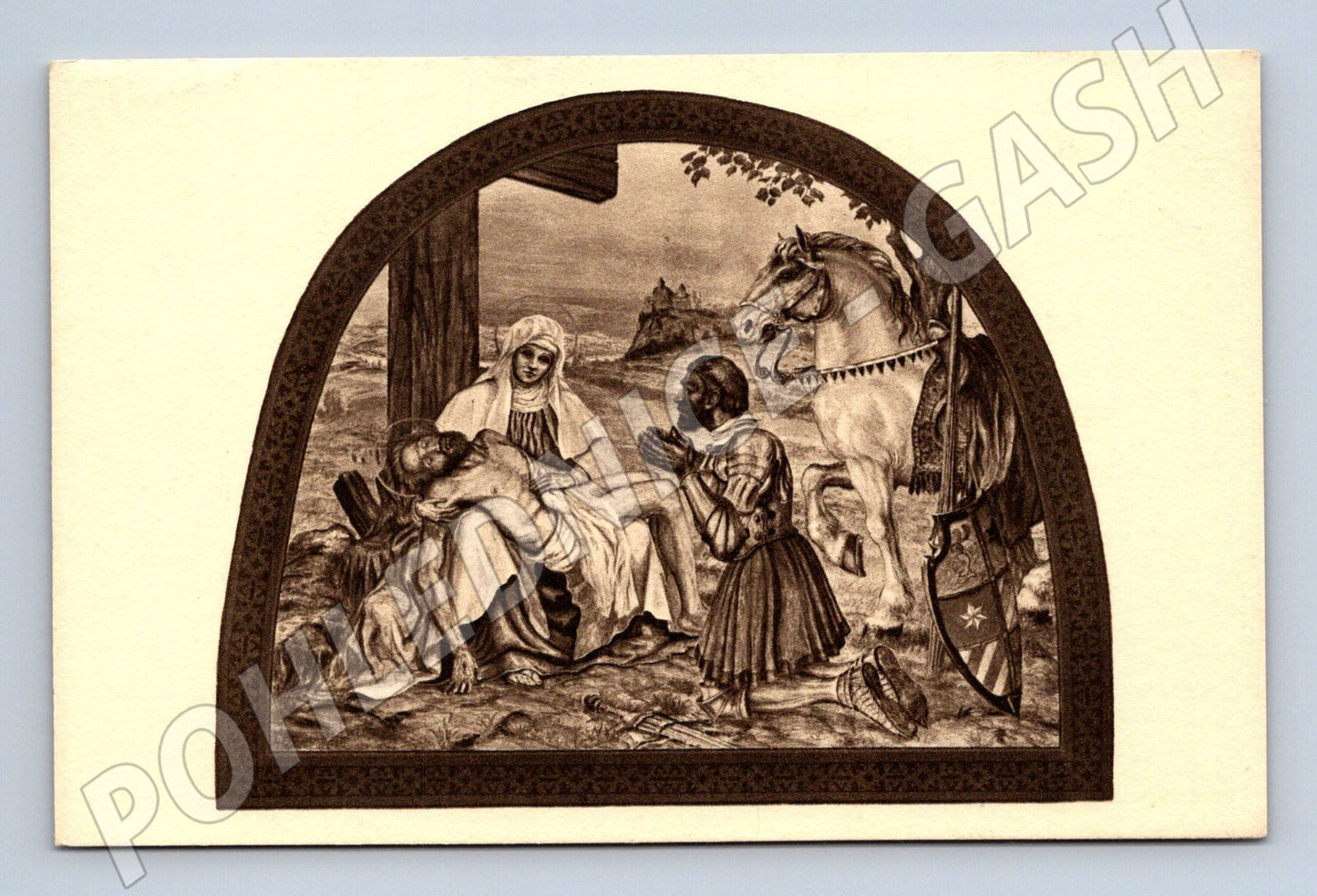 Pohlednice Bohosudov – pietní poutní scéna (M14057)