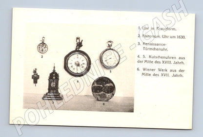 Pohlednice Uhren-Museum Vídeň historické hodiny (M14062)