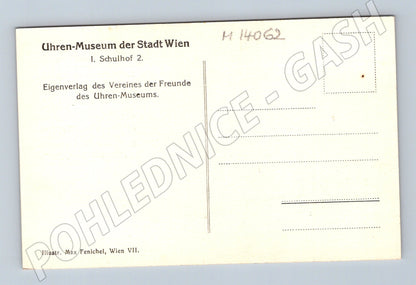 Pohlednice Uhren-Museum Vídeň historické hodiny (M14062)