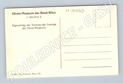 Pohlednice Uhren-Museum Wien historické hodiny (M14063)