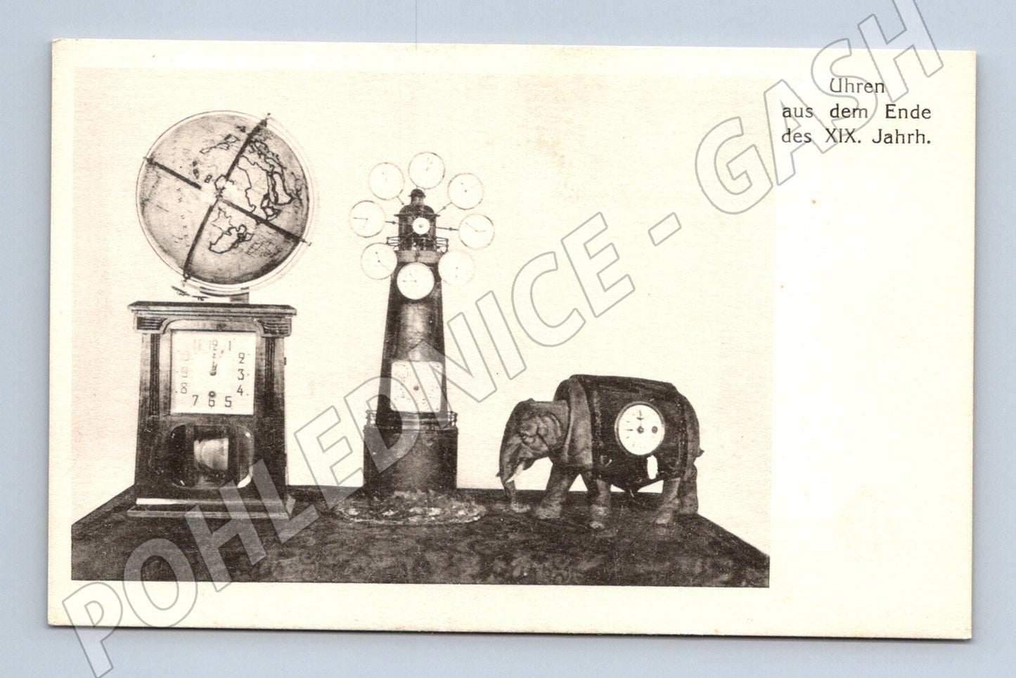 Pohlednice Uhren-Museum Wien historické hodiny (M14064)