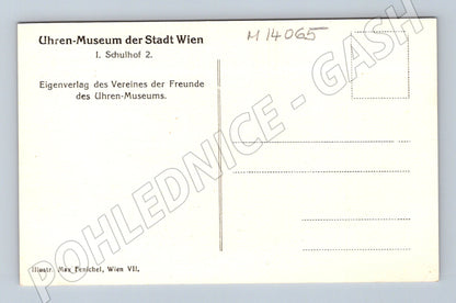 Pohlednice Uhren-Museum Wien historické bratenwendery (M14065)
