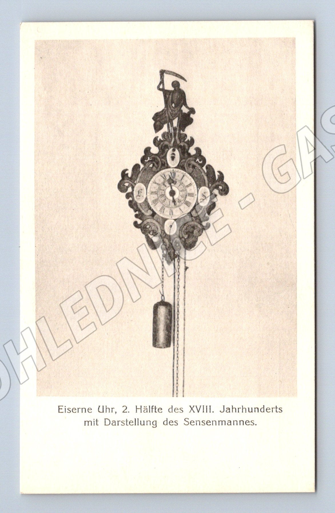 Pohlednice Uhren-Museum Wien historické hodiny 17. stol. (M14066)