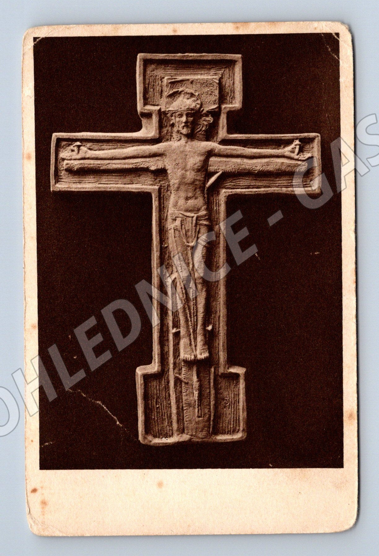 Pohlednice Český krucifix František Bílek (M14081)