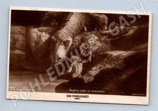 Pohlednice Die Nibelungen Siegfried a dračí krev (M14086)