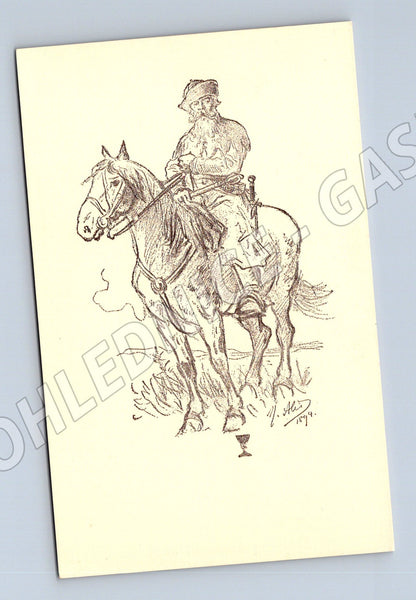 Pohlednice Hejtman Táborský, 1894 (M14092)