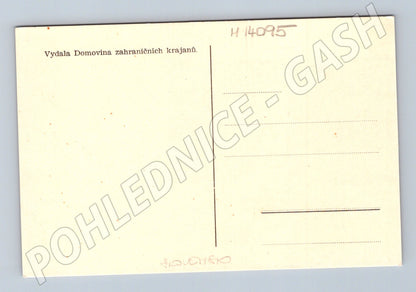 Pohlednice Jezdci na koních Domovina (M14095)