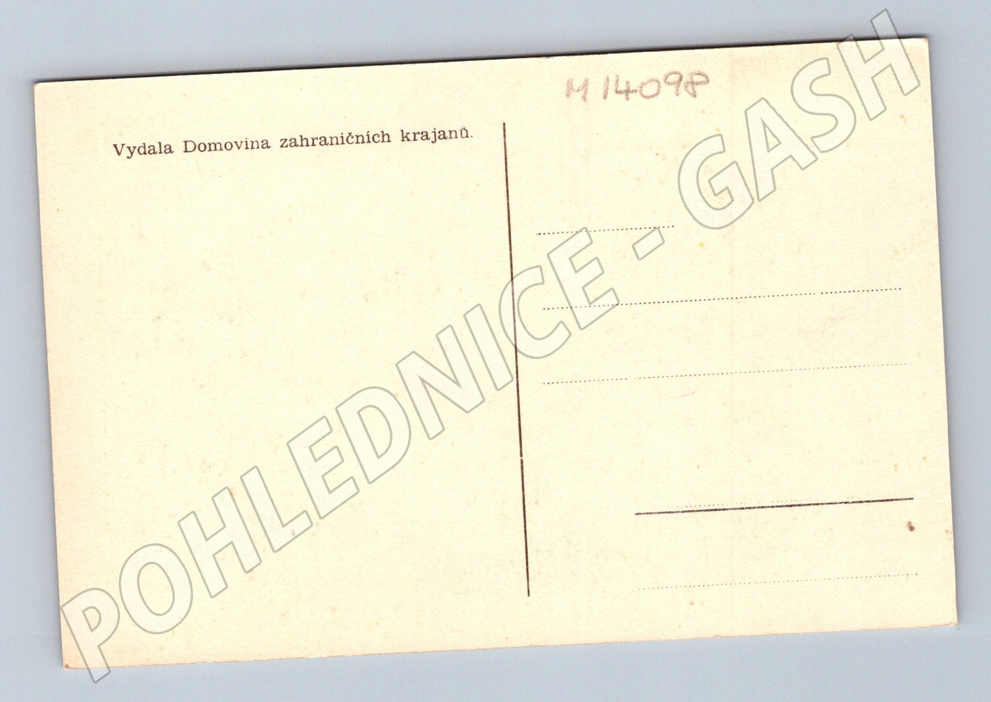 Pohlednice Domovina zahraničních krajanů (M14098)