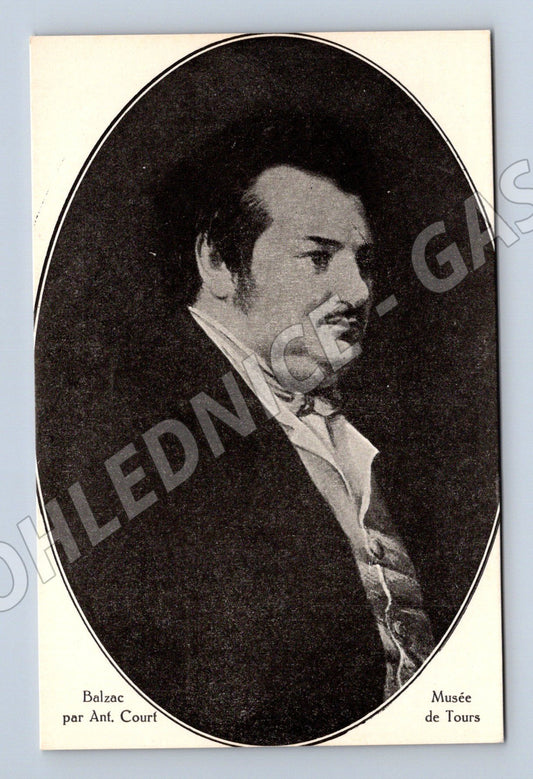 Pohlednice Honoré de Balzac Musée de Tours (M14105)