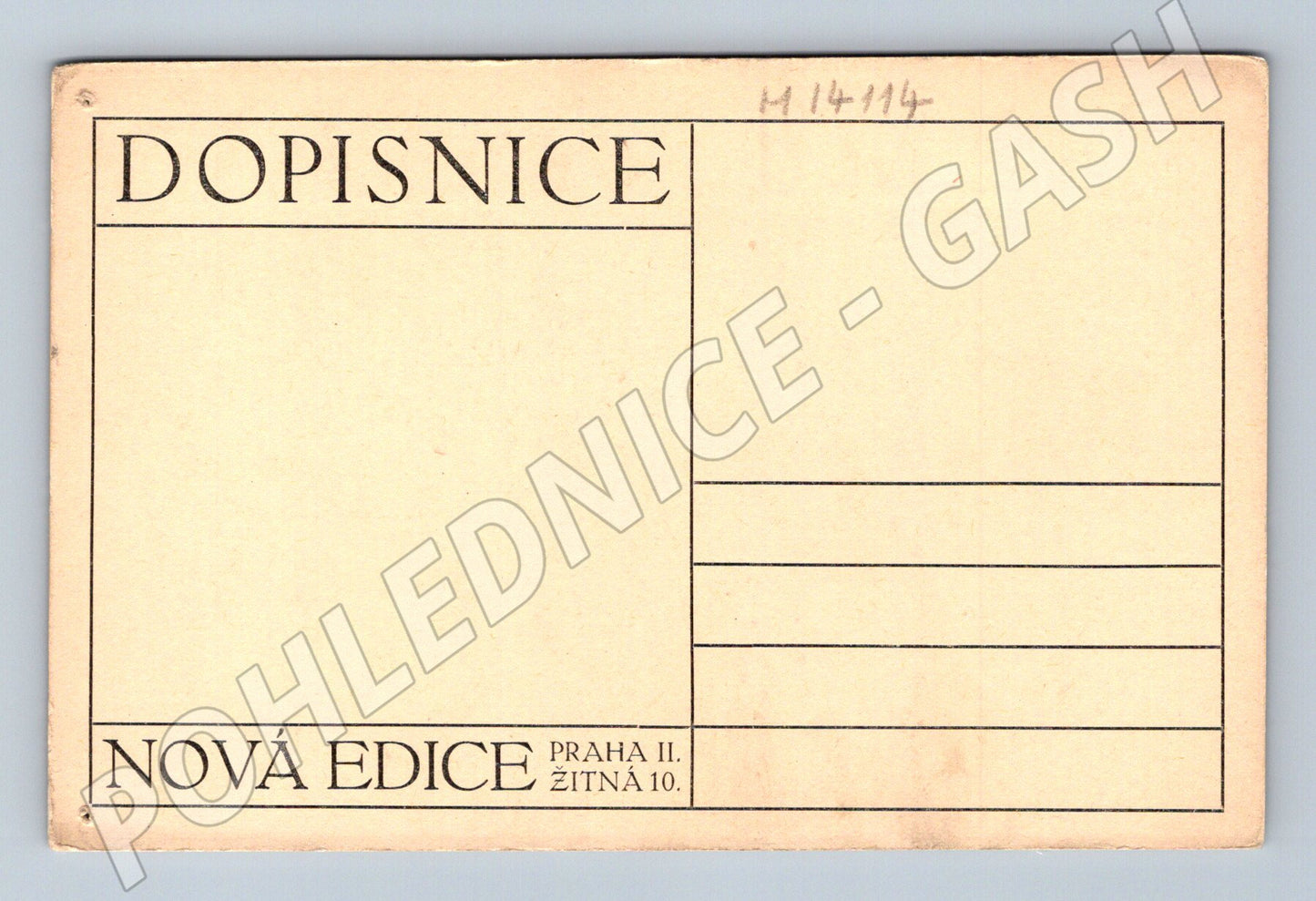 Pohlednice Honoré de Balzac, portrét (M14114)