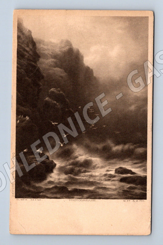 Pohlednice Mořské vlny Elmer Keene (M14118, depo 6010)