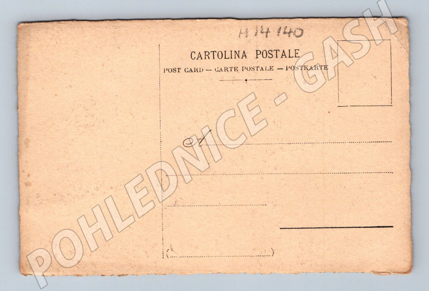 Pohlednice Starý portrét G. Segantiniho (M14140)