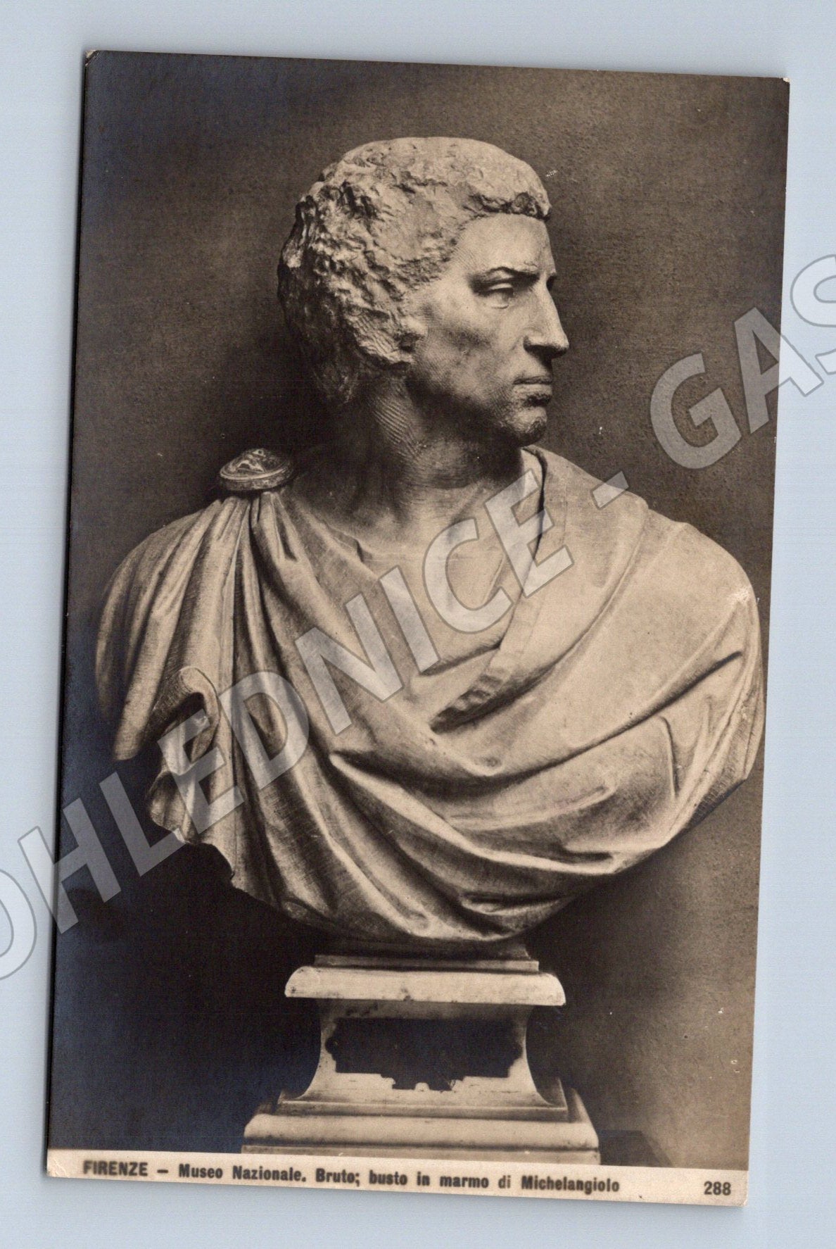 Pohlednice Michelangelo Brutus Museo Nazionale Florencie (M14141)