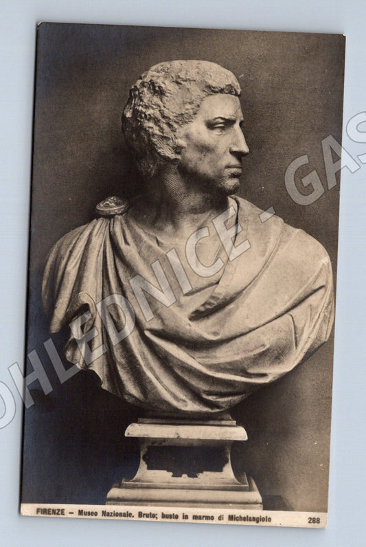 Pohlednice Michelangelo Brutus Museo Nazionale Florencie (M14141)