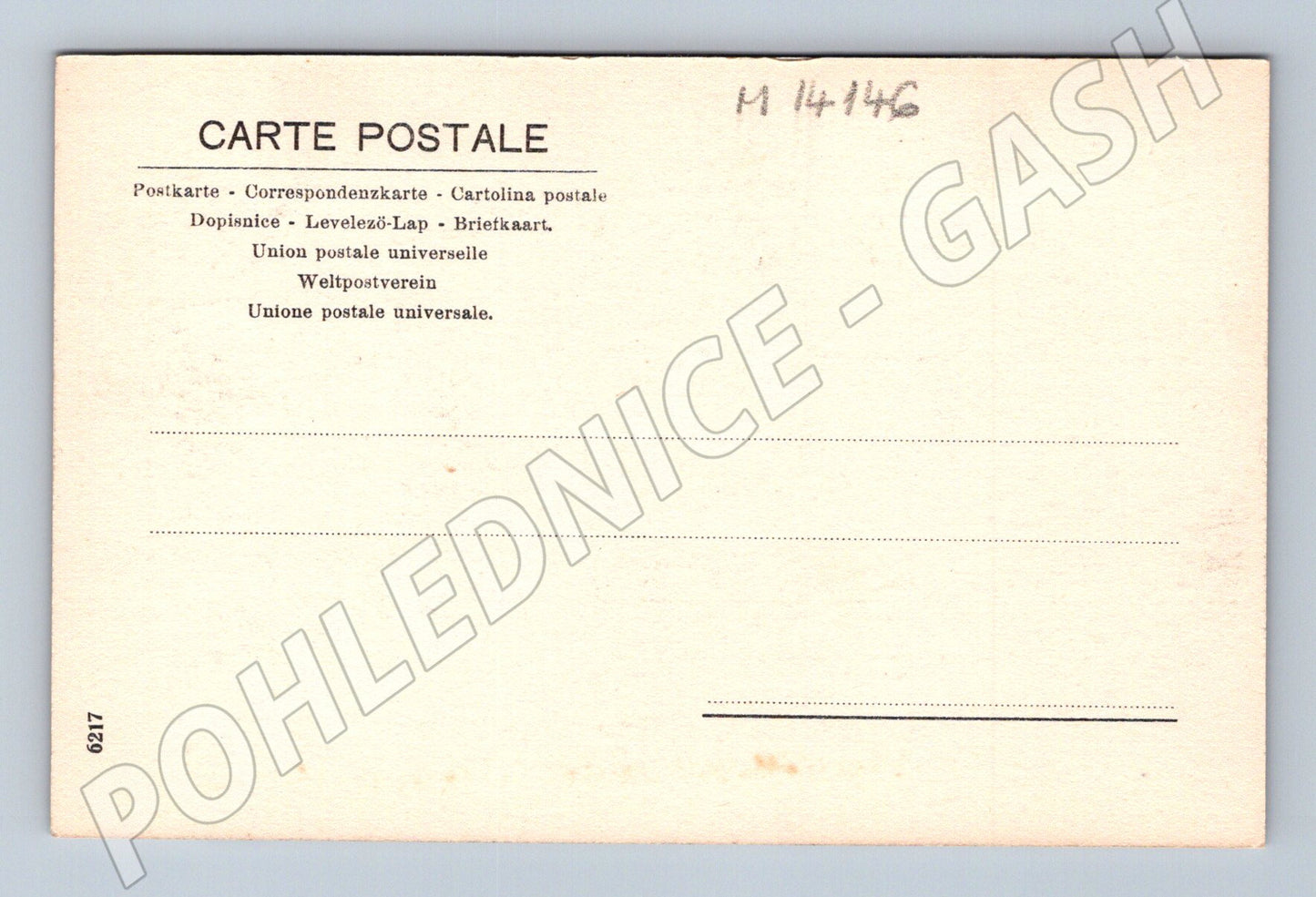 Pohlednice Madona s dítětem (Accademia Benátky) M14146