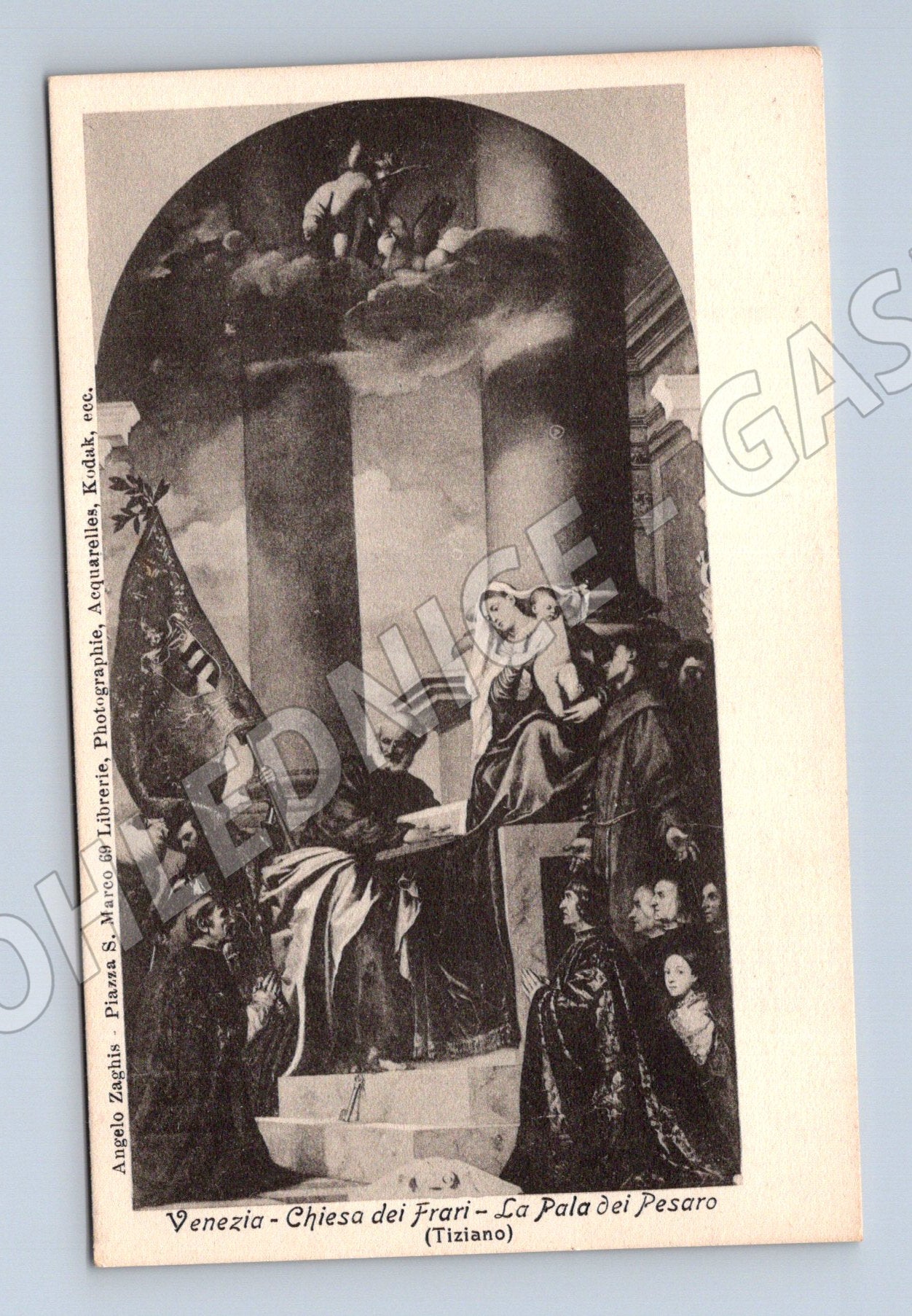 Pohlednice Benátky Chiesa dei Frari (M14147)